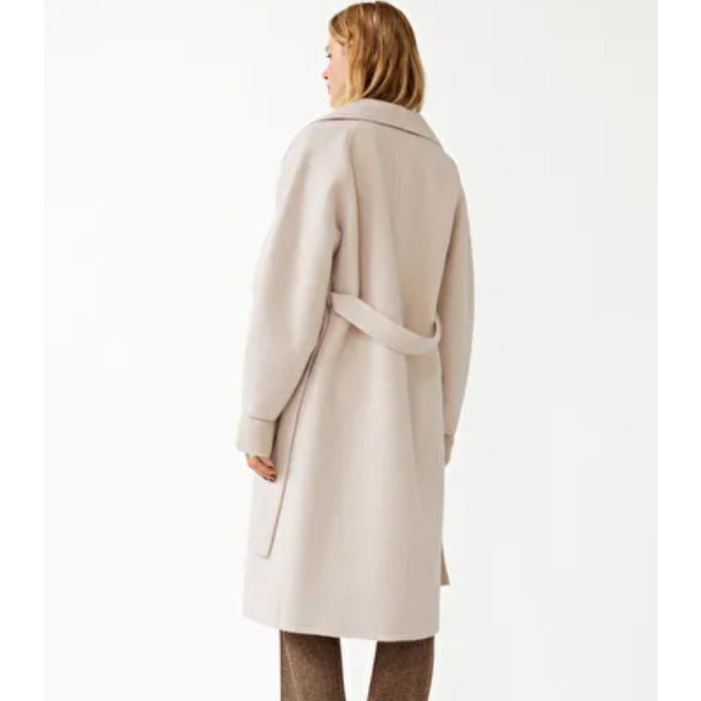 & Other Stories NWOT Oversized Belted Coat size M - Picture 4 of 15